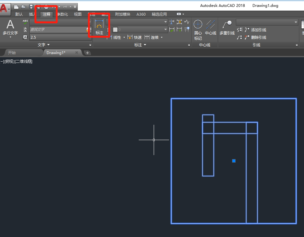CAD图纸结构怎么添加标注并修改尺寸?