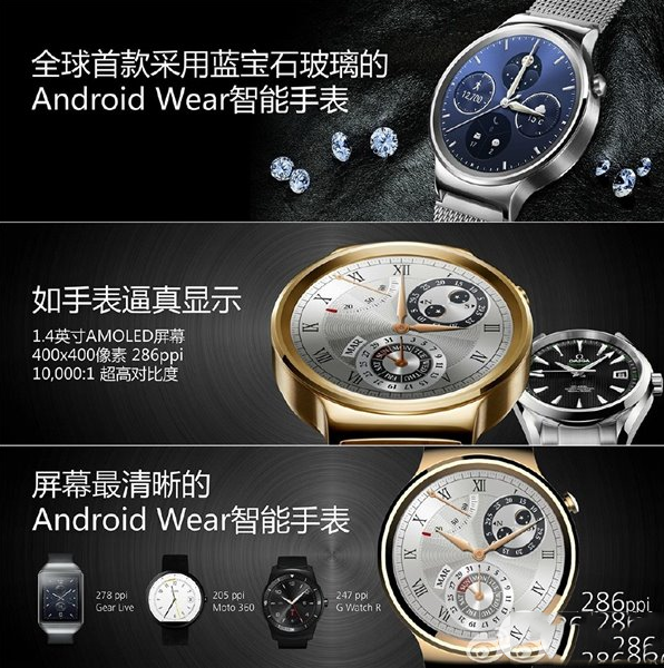huawei watch多少钱？华为智能手表huawei watch价格以及配置介绍