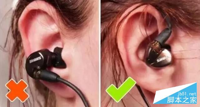 入耳式/耳塞式/蓝牙耳机的正确佩戴方法介绍