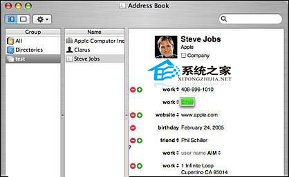 MAC用户如何通过MAC管理自己的通讯录