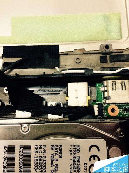 宏基S3391笔记本怎么拆机换硬盘?