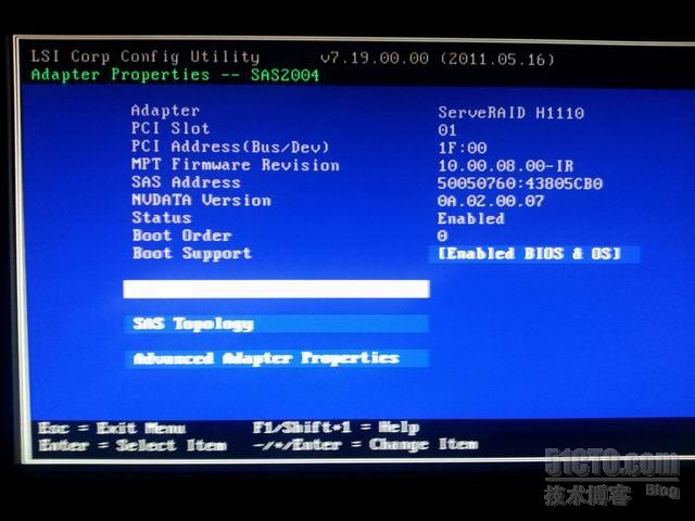 IBM system X3250 M4 配置RAID磁盘阵列的方法