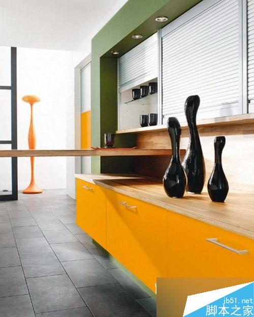 经典的国外开放式(紧凑式)厨房空间设计欣赏