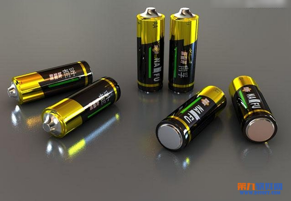 3ds Max设计制作一个逼真的南孚电池