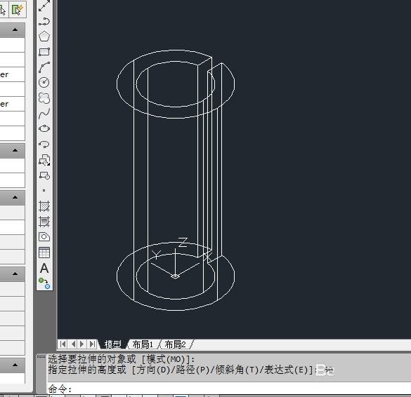 CAD怎么创建三维立体的弹性圆柱销零件?