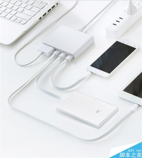 小米多口USB电源适配器正式发布:65W/支持双模式/可充笔记本