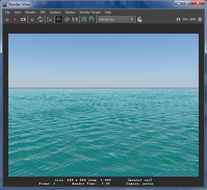 maya怎么给影片添加海洋特效?