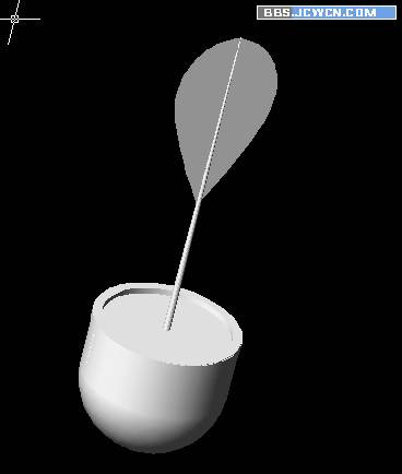 AutoCAD三维建模教程：制作逼真的立体羽毛球