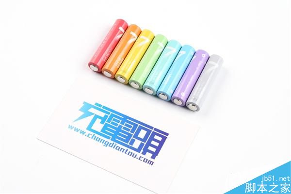 名创优品彩虹碱性电池开箱图赏:多色彩虹样式很漂亮