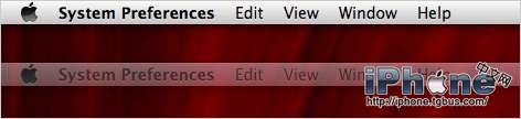 OS X 系统多屏显示隐藏第二个屏幕上的菜单栏