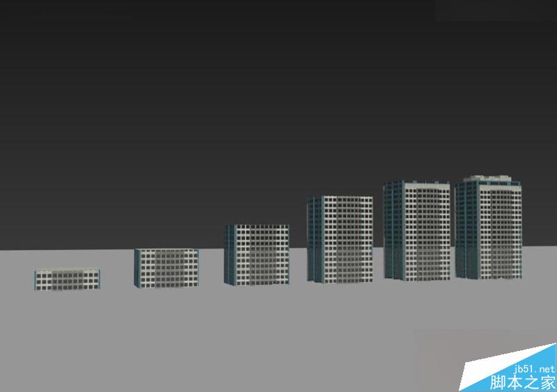 建模技巧:3DMAX切片工具制作城市楼房生长动画