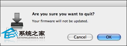 MAC系统不能进行固件更新突然显示出现意外