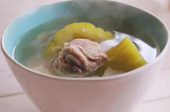 苦瓜绿豆瘦肉汤的功效和作用