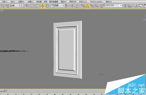 3dmax中怎么建凹凸造型门的模型?