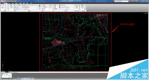 CAD中将卫星影像和原有矢量图相叠加的图文教程
