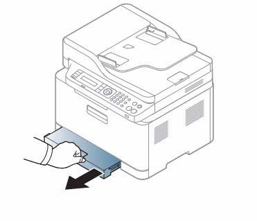 三星C480FW打印机出现脱机问题怎么复位?