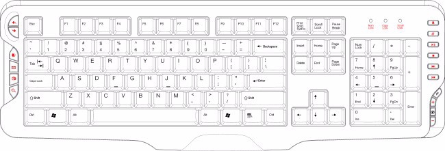 惠普gk100键盘怎么设置灯光?