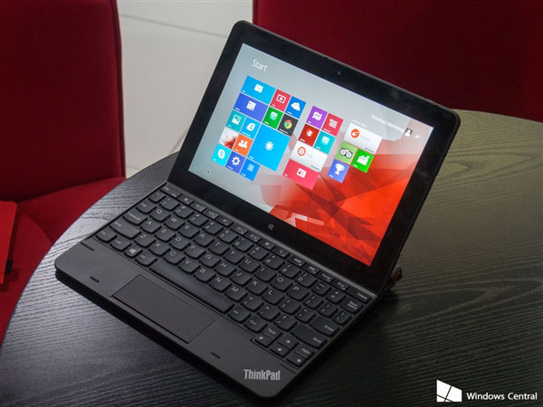 联想首款Win10平板电脑ThinkPad 10图赏