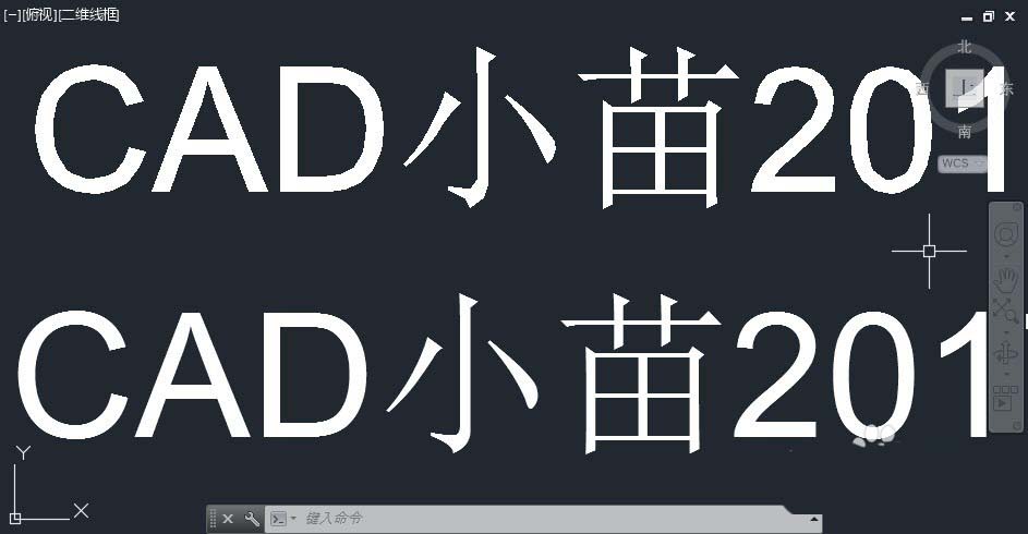 CAD图纸中文字边界显示不平滑怎么办?