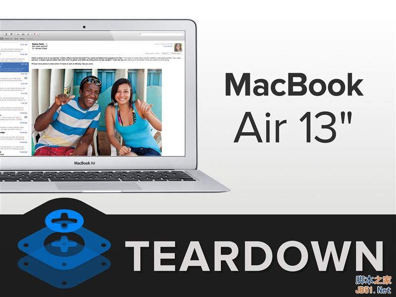 13寸和11寸全新MacBook Air完全拆解(图):偷懒最高境界！