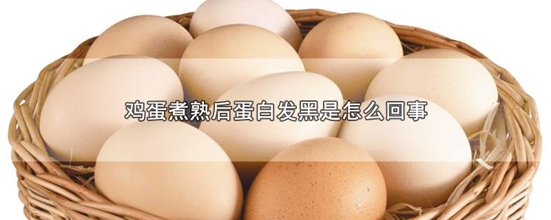 鸡蛋煮熟后蛋白发黑是怎么回事
