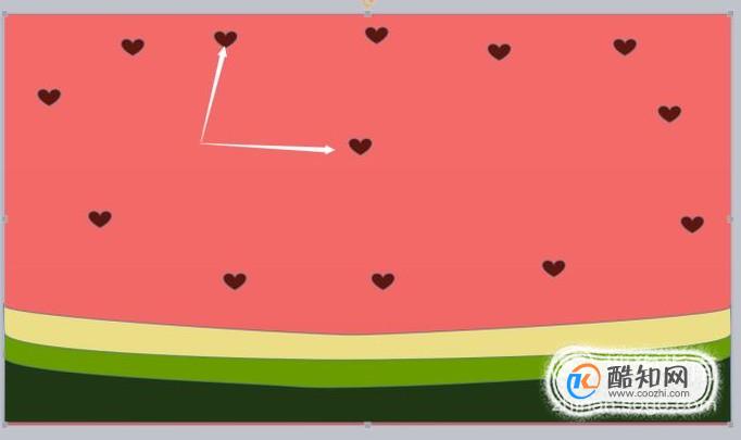 如何制作一张有关西瓜的幻灯片？