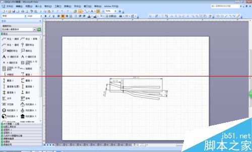 CAD图形文件怎么插入Visio？