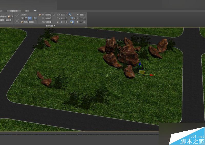 3DMAX用石墨工具制作逼真的景观地形方法