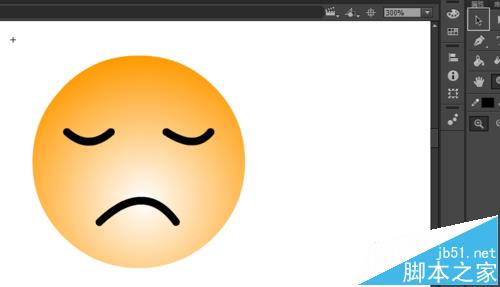 flash怎么制作一个qq表情笑脸哭脸的动画?