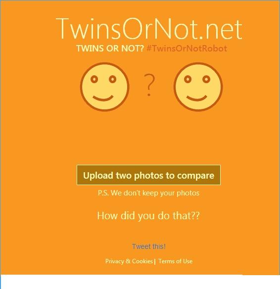 微软测双胞胎工具TwinsOrNot怎么用？微软测双胞胎怎么玩？
