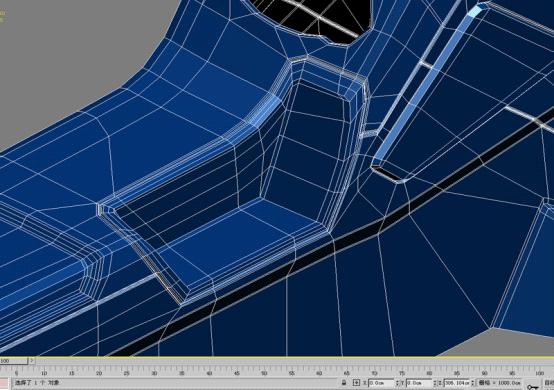 3DSMAX无需三视图制作SLR Stirling Moss仪表台、中控、座椅、后视镜