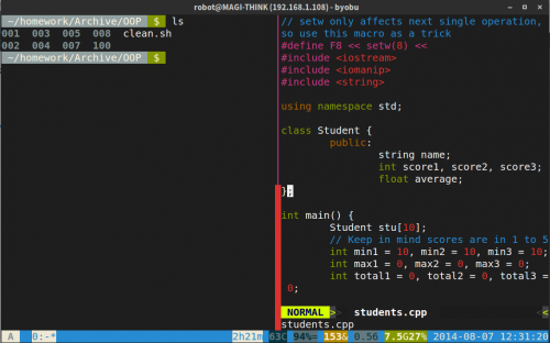 GNOME桌面环境下设置彩色的Linux命令行终端界面的方法