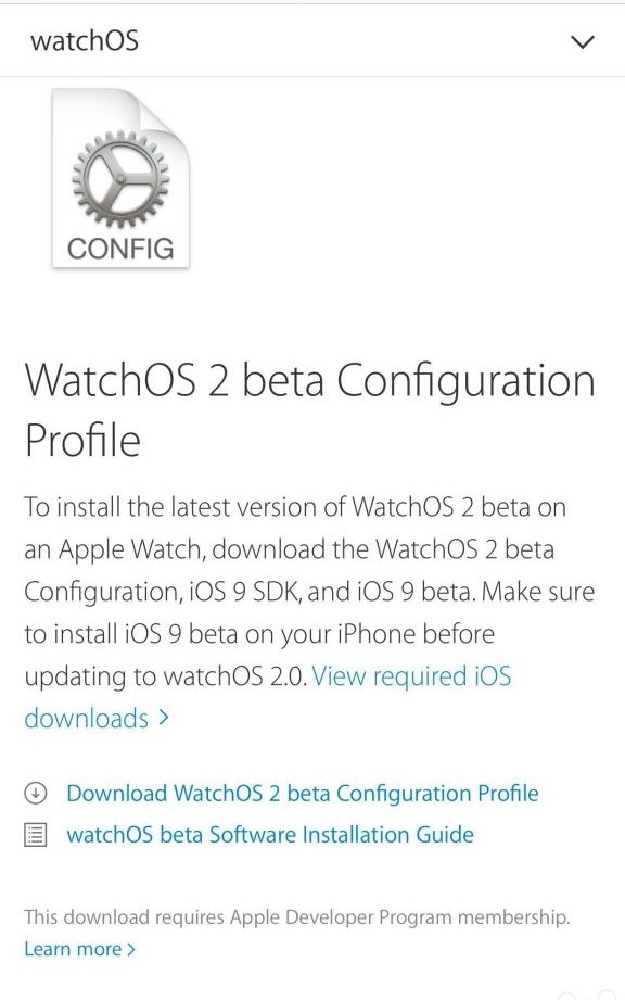 Apple Watch OS 2开放下载：可DIY表盘/支持横屏显示