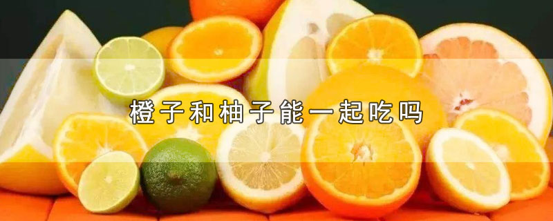 橙子和柚子能一起吃吗
