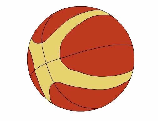 flash怎么绘制矢量的篮球?