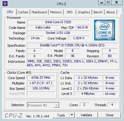 Intel首款能超频i3-7350K性能狂飙 可媲美i7-2600K处理器