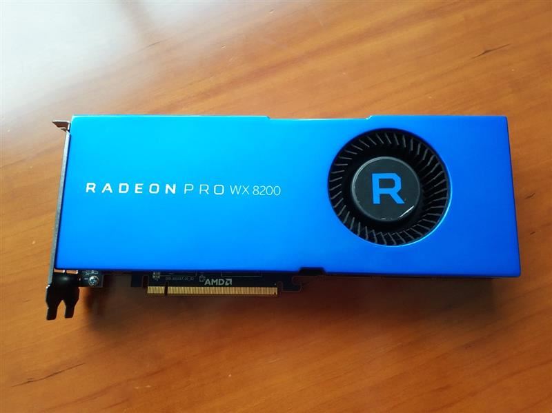AMD Radeon Pro WX8200专业显卡评测
