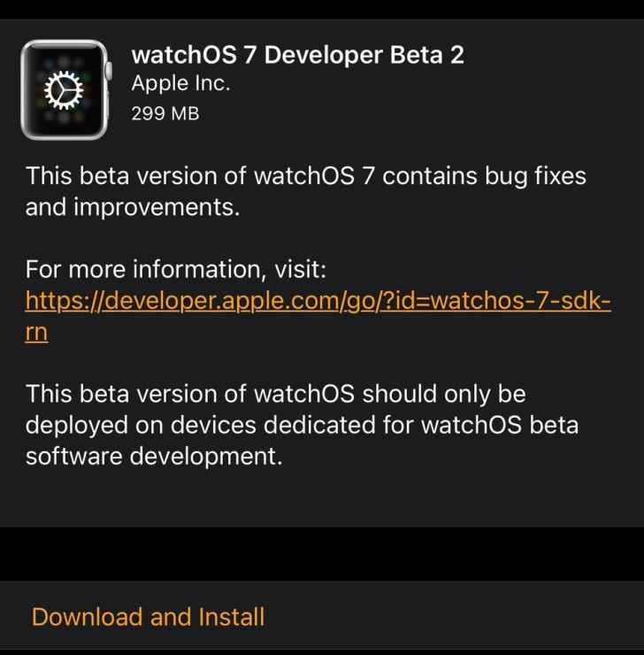 苹果watchOS7 Beta 2 推送 watchOS7 开发者预览 Beta 2更新内容一览 