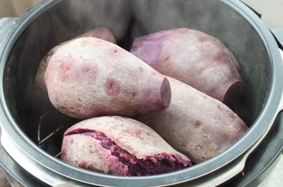 紫薯蒸多久
