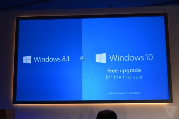 微软发布Win10消费者版本： Win7免费升级