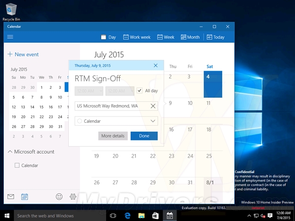 Windows 10正式版终于诞生！版本号为Build 10240