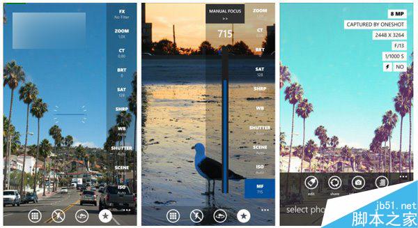 Win10 Mobile/WP8.1优秀专业摄影应用OneShot本周再次更新:修复Bug和优化性能