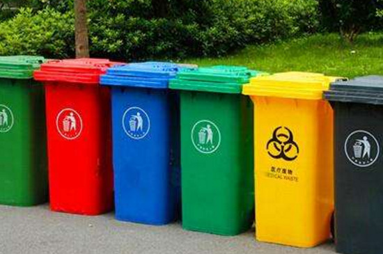 干垃圾是什么颜色的垃圾桶